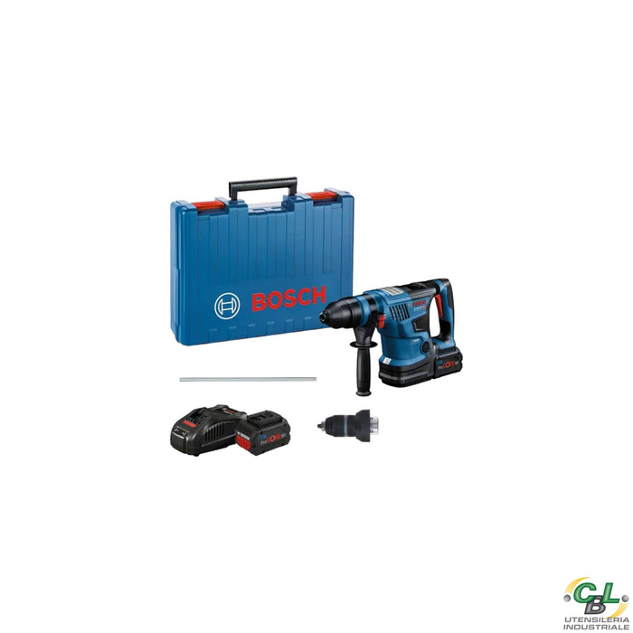 MARTELLO A BATTERIA GBH 18V-34CF CON 2 BATTERIE E LIMITATORE PROFONDITA'