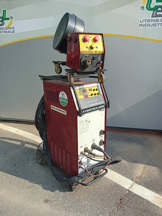 WELDTRONIC SYNERTECH 6004 SALDATRICE A FILO PULSATA RAFFREDDATA