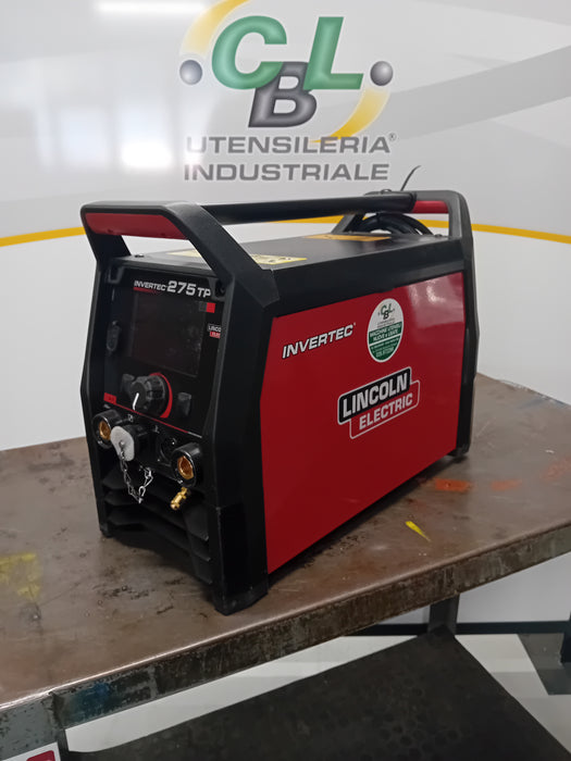 LINCOLN ELECTRIC INVERTEC 275 TP SALDATRICE A TIG-MMA