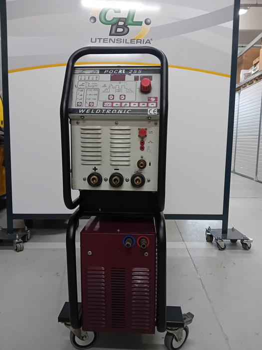 SALDATRICE TIGHF-MMA RAFFREDDATA WELDTRONIC POCKI 255T