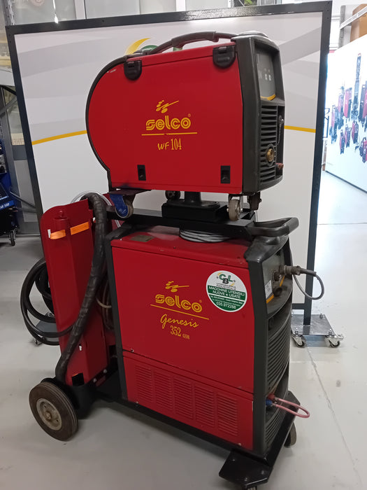SALDATRICE A FILO PULSATA RAFFREDDATA SELCO GENESIS 352 GSM