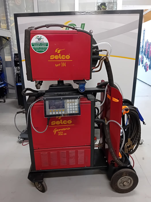 SALDATRICE A FILO PULSATA RAFFREDDATA SELCO GENESIS 352 GSM
