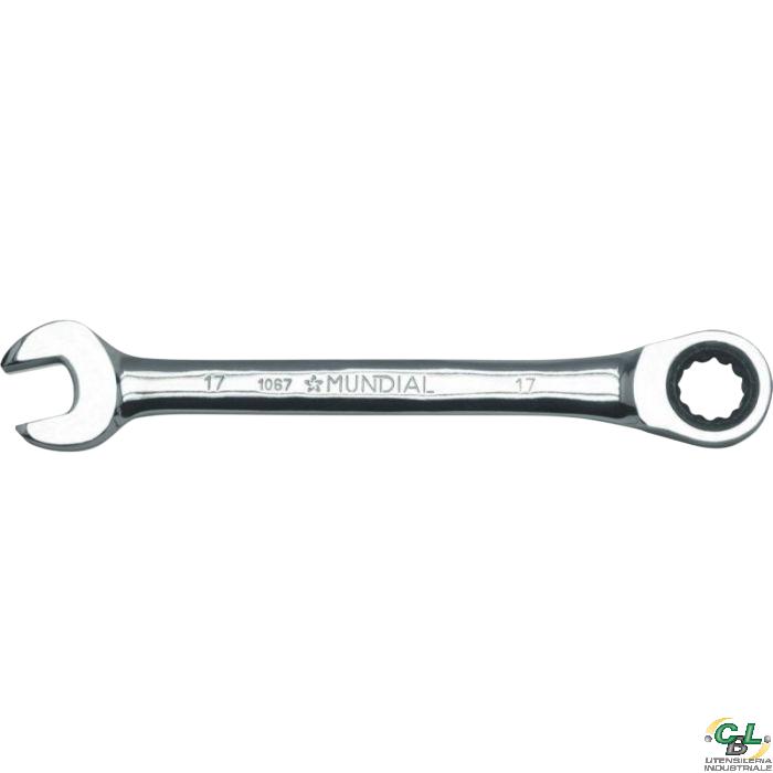 CHIAVE COMBINATA A CRICCHETTO 17 mm