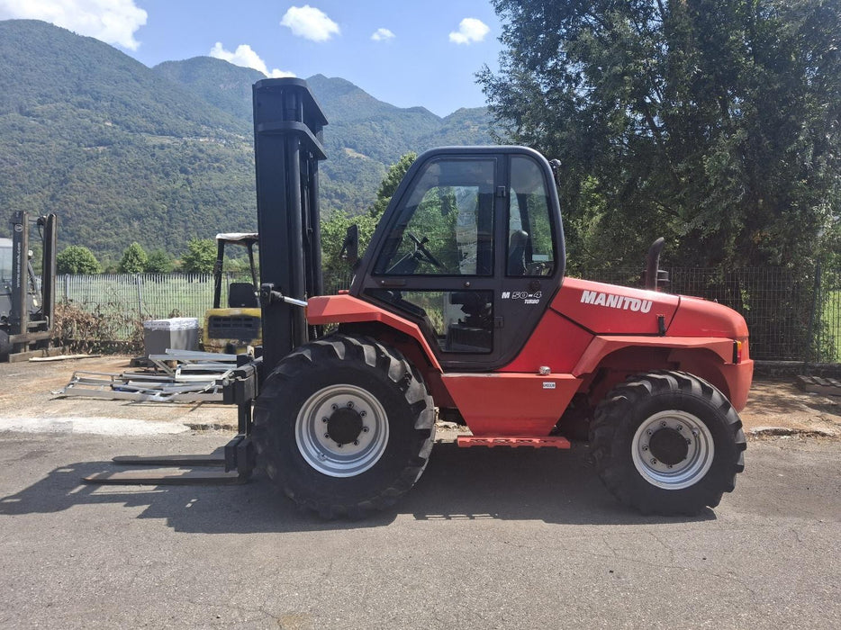 CARRELLO ELEVATORE FRONTALE DIESEL USATO MANITOU M50-4T