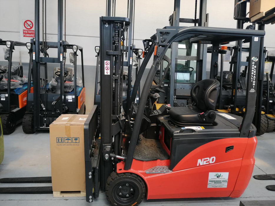 CARRELLO ELEVATORE FRONTALE ELETTRICO USATO NOBLELIFT FE3D20/N