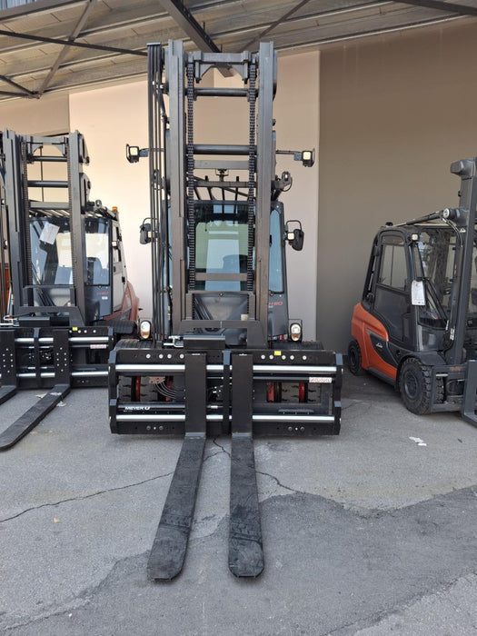 CARRELLO ELEVATORE FRONTALE DIESEL USATO LINDE H80D-03/900