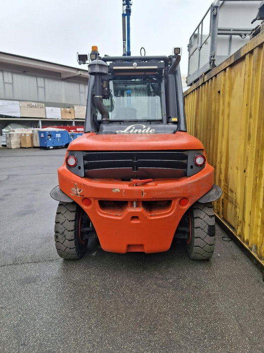 CARRELLO ELEVATORE FRONTALE DIESEL USATO LINDE H80D-03/100