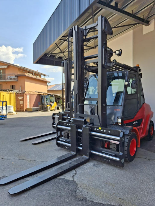 CARRELLO ELEVATORE FRONTALE DIESEL USATO LINDE H80D-03/900