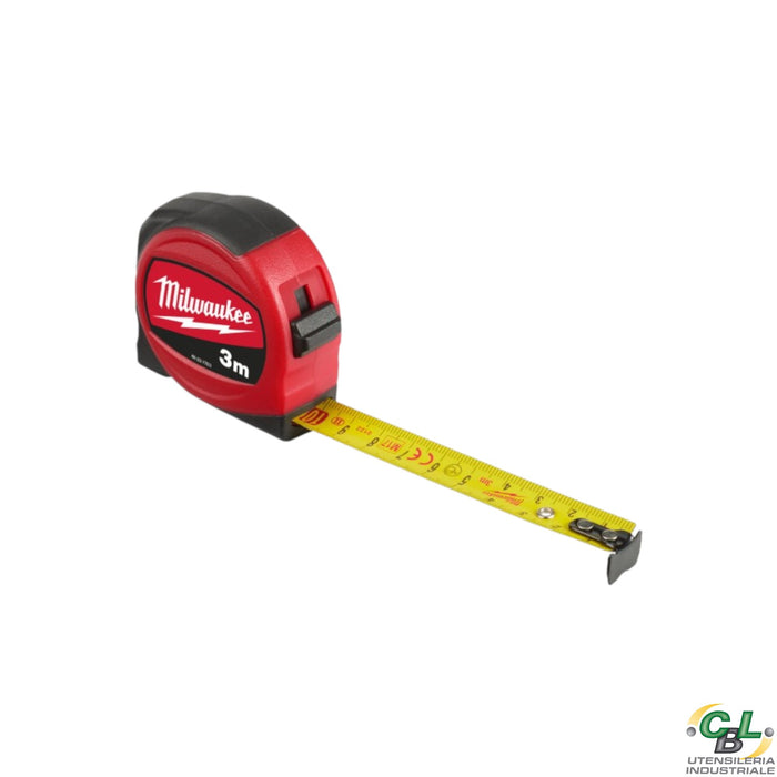 MILWAUKEE FLESSOMETRO SLIM 3 Mt 16 mm