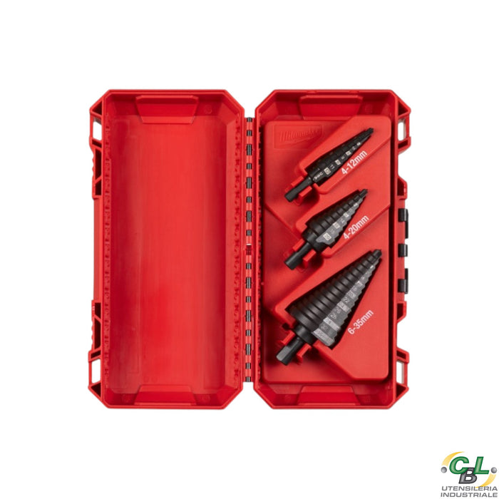 MILWAUKEE SET DI PUNTE A GRADINI (3 PZ)