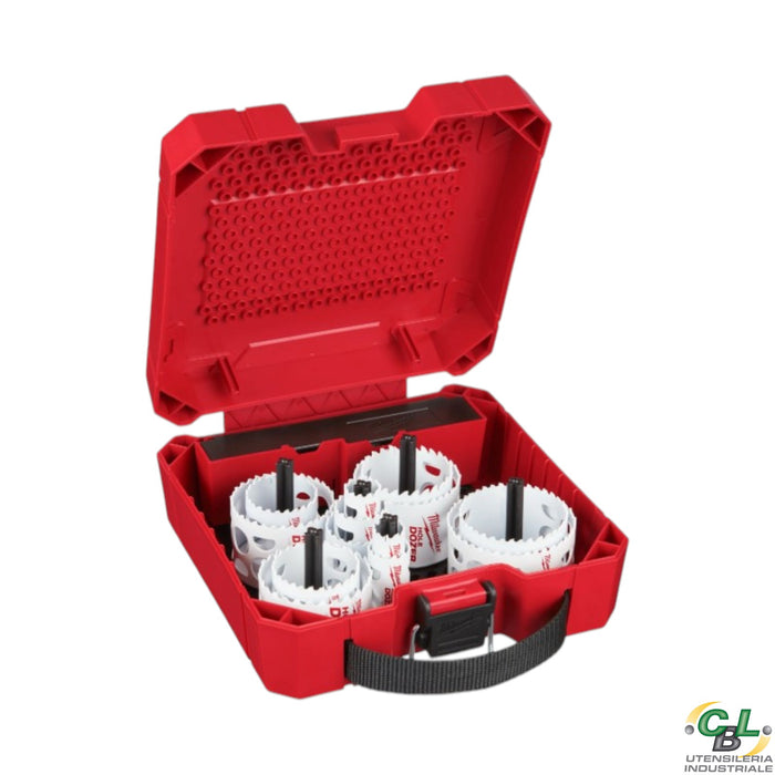MILWAUKEE SET SEGHE A TAZZA HOLE DOZER