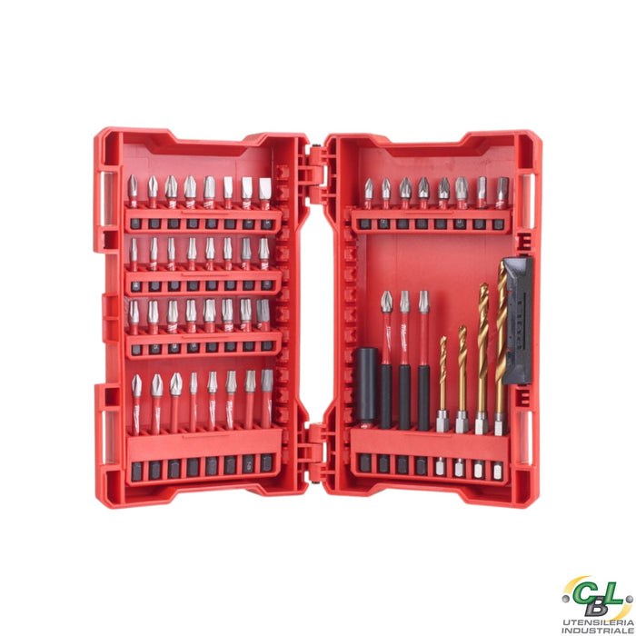 MILWAUKEE SET BIT SHOCKWAVE PER AVVAVVITATORE SET 48pz