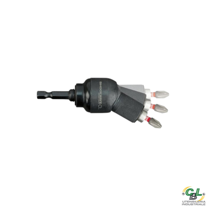 MILWAUKEE DISPOSITIVO AVVITATURA DA 0° A 30° 11 Pz.