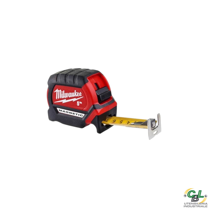 MILWAUKEE FLESSOMETRO MAGNETICO PREMIUM 5 Mt x 27 mm