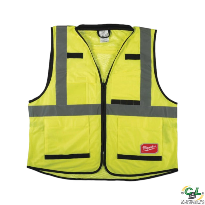 MILWAUKEE GILET AD ALTA VISIBILITA' PREMIUM GIALLO - S/M