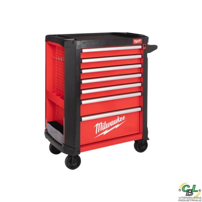 MILWAUKEE CARRELLO PORTAUTENSILI A 7 CASSETTI EU 220-240V - CP7