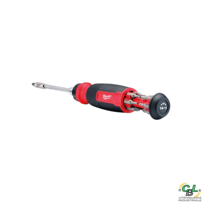 MILWAUKEE GIRAVITE MULTIUSO CON CRICCHETTO 14 IN 1