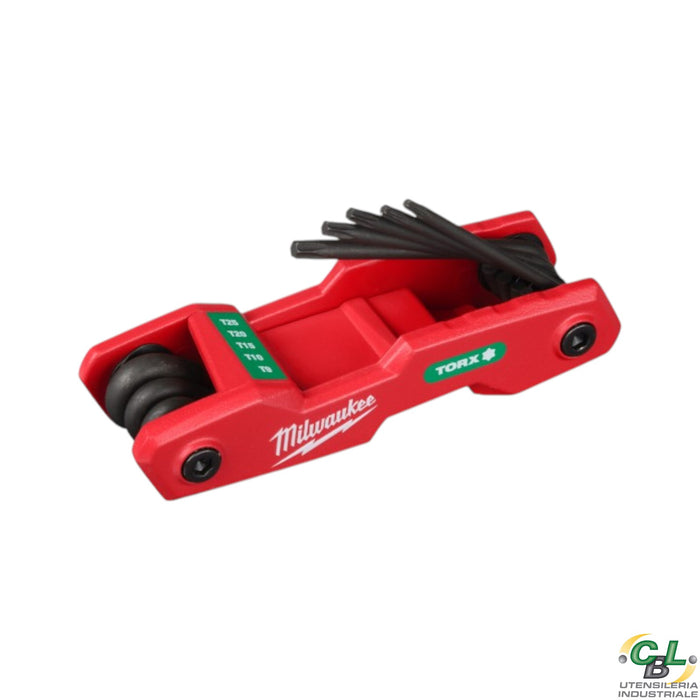 MILWAUKEE SET CHIAVI TORX PIEGHEVOLI
