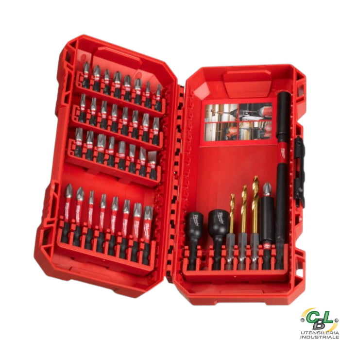 MILWAUKEE SET DI PUNTE SHOCKWAVE 48 PZ