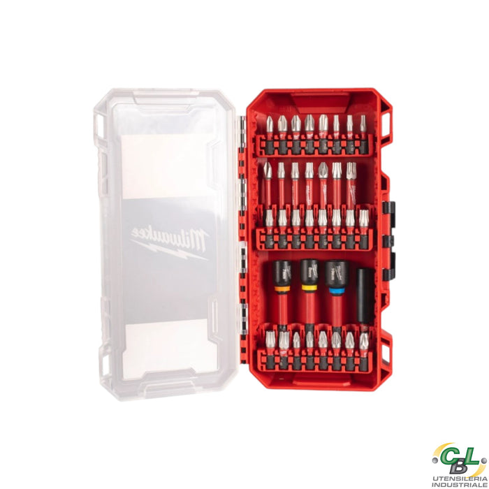 MILWAUKEE SHOCKWAVE ACCESSORI PER AVVITATURA SET (38 pz)