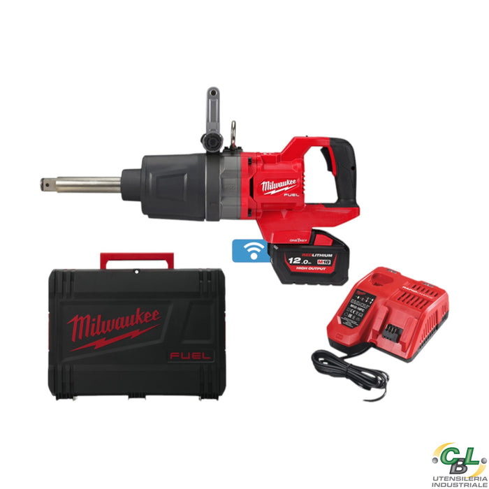 MILWAUKEE AVVITATORE AD IMPULSI ONEFHIWF1D ATTACCO LUNGO 1", 2.576 Nm