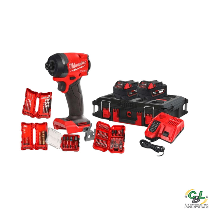 MILWAUKEE AVVITATORE AD IMPULSI CON ACCESSORI