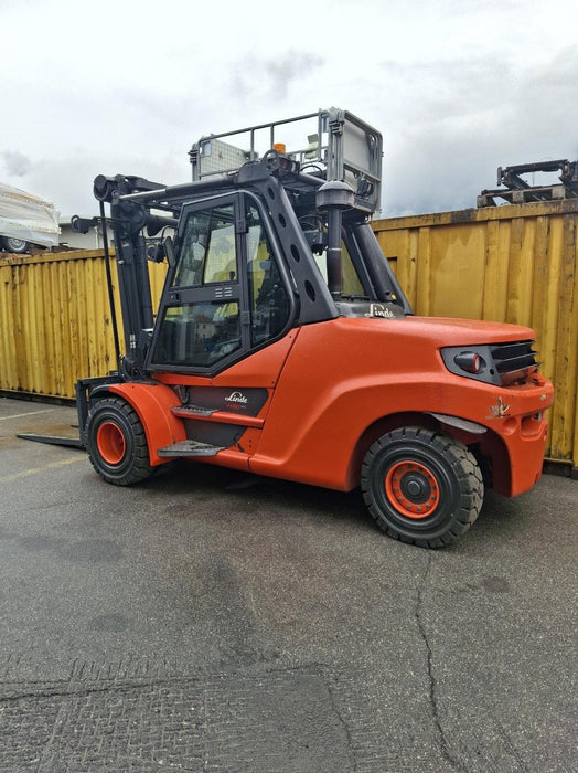 CARRELLO ELEVATORE FRONTALE DIESEL USATO LINDE H80D-03/100