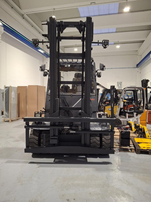 CARRELLO ELEVATORE FRONTALE ELETTRICO USATO LINDE E80-01