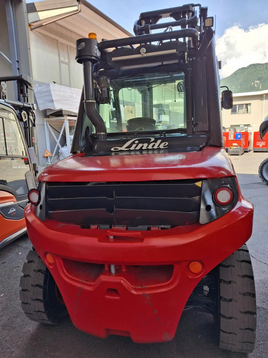 CARRELLO ELEVATORE FRONTALE DIESEL USATO LINDE H80D-03/900