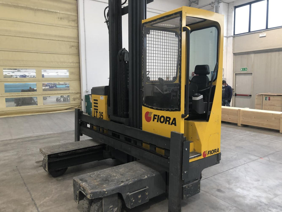 CARRELLO ELEVATORE RETRATTILE ELETTRICO USATO FIORA COMPACT LT35F