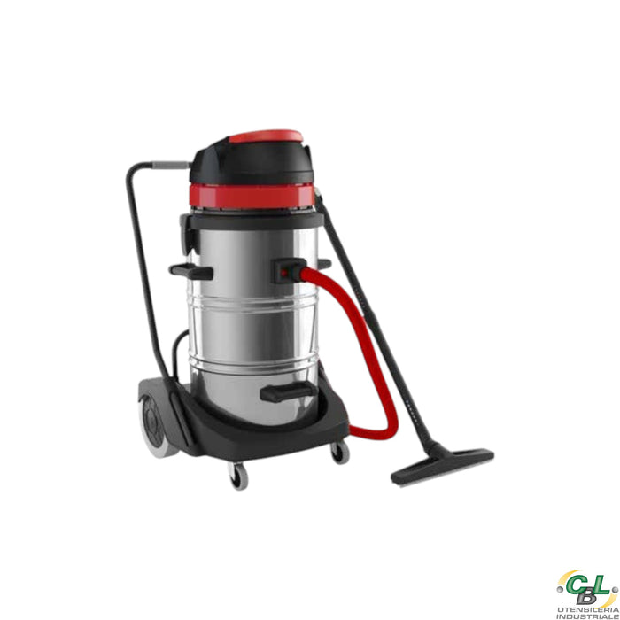 IP CLEANING ASPIRATORE SOLIDI/LIQUIDI 3 MOTORI BISTADIO VS 3/78 W&D 3300 W 78 LITRI