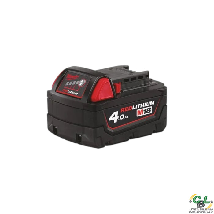 MILWAUKEE BATTERIA 18V M18 B4 4,0 Ah