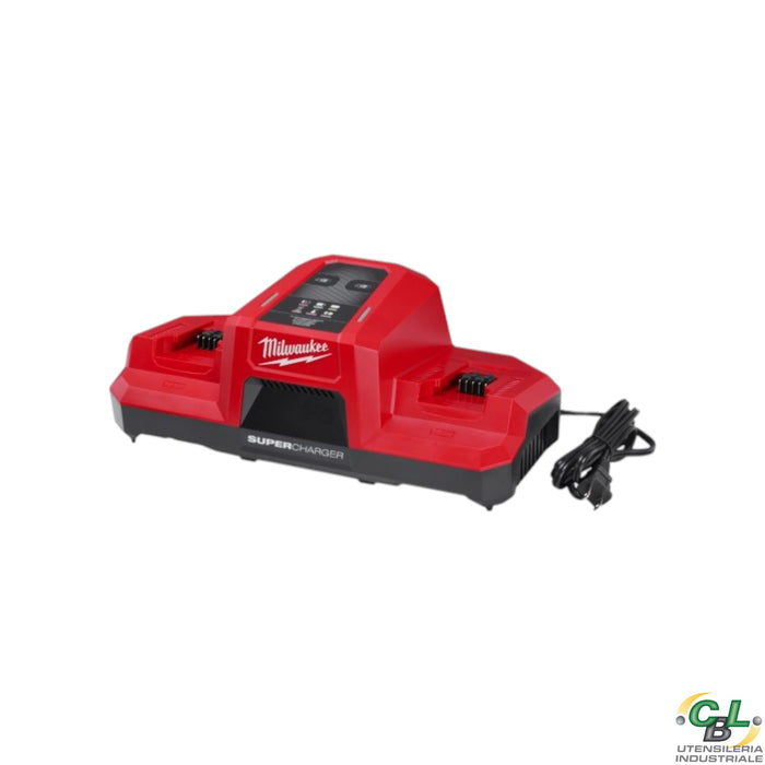 MILWAUKEE CARICABATTERIE M18 SIMULTANEO SUPER RAPIDO