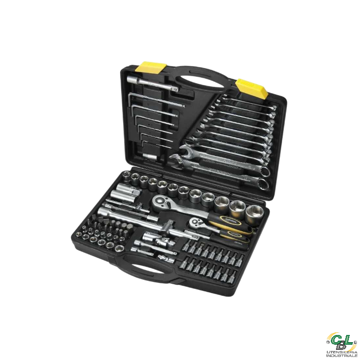 CASSETTA 88 BUSSOLE E CHIAVI- 1/4"- 1/2" IN VALIGETTA