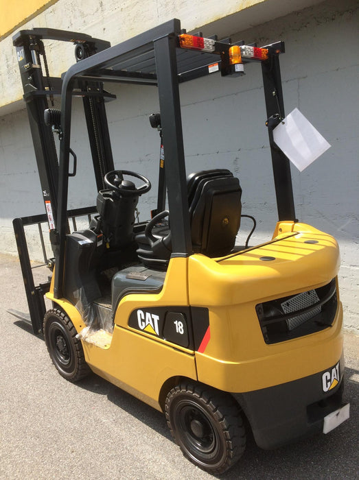CARRELLO ELEVATORE FRONTALE USATO DIESEL CATERPILLAR DP18NT