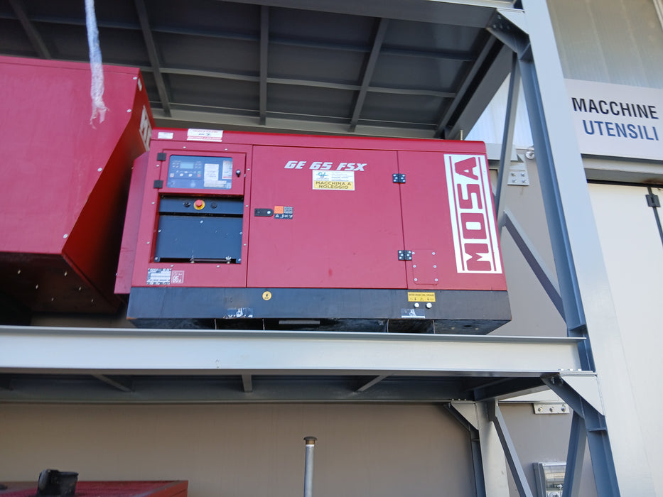 MOSA GRUPPO ELETTROGENO GE 65 KSX USATO h571