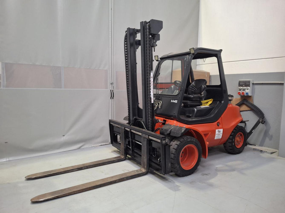 CARRELLO ELEVATORE FRONTALE DIESEL USATO LINDE H45D/04/600