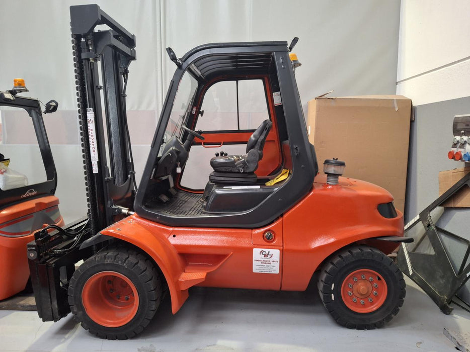 CARRELLO ELEVATORE FRONTALE DIESEL USATO LINDE H45D/04/600