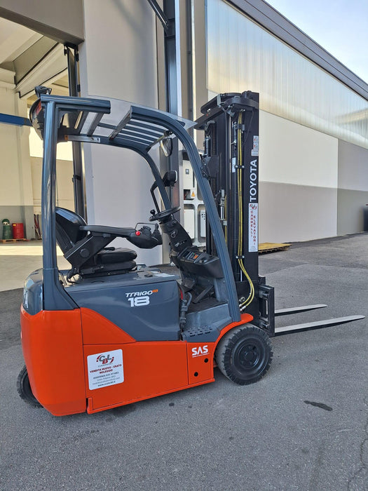 CARRELLO ELEVATORE FRONTALE ELETTRICO USATO TOYOTA 8FBEK18T-11767