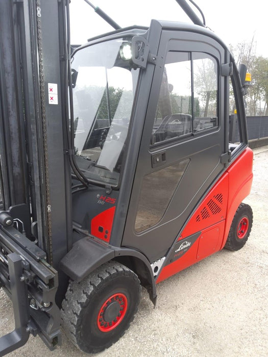 CARRELLO ELEVATORE FRONTALE DIESEL USATO LINDE H25D-02 2019