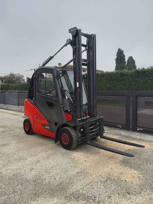 CARRELLO ELEVATORE FRONTALE DIESEL USATO LINDE H25D-02 2019