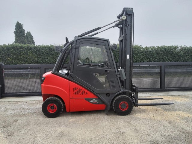 CARRELLO ELEVATORE FRONTALE DIESEL USATO LINDE H25D-02 2019