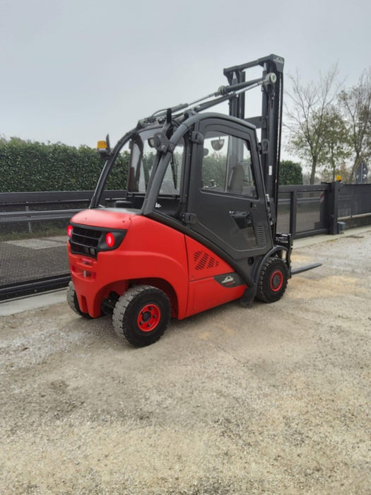CARRELLO ELEVATORE FRONTALE DIESEL USATO LINDE H25D-02 2019