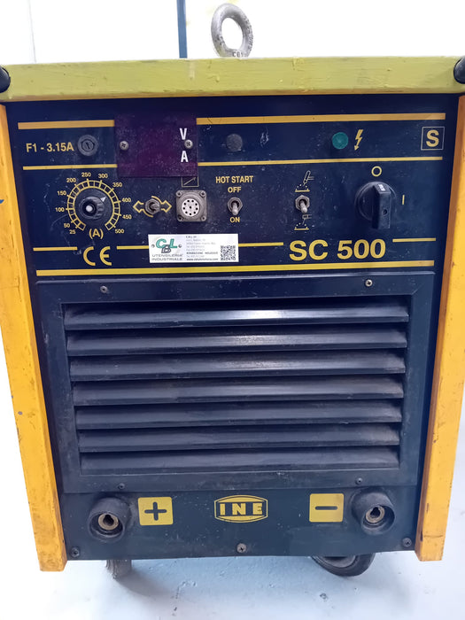 SALDATRICE AD ELETTRODO USATA INE SC 500