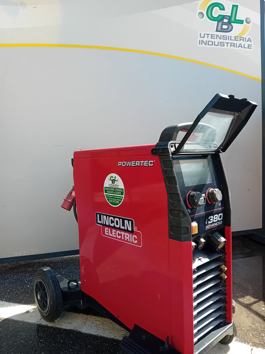 SALDATRICE A FILO MULTIPROCESSO LINCOLN POWERTEC i380 ADVANCED