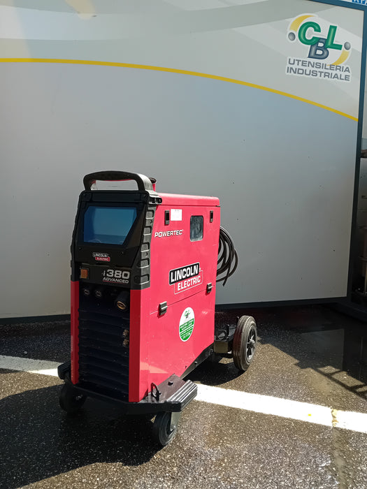 SALDATRICE A FILO MULTIPROCESSO LINCOLN POWERTEC i380 ADVANCED