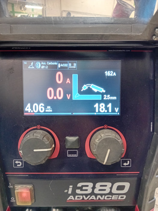 SALDATRICE A FILO MULTIPROCESSO LINCOLN POWERTEC i380 ADVANCED