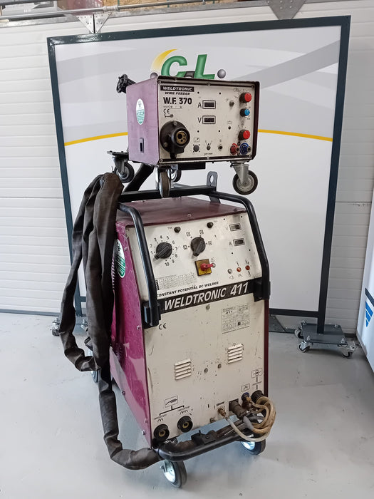 SALDATRICE A FILO WELDTRONIC 411 USATA
