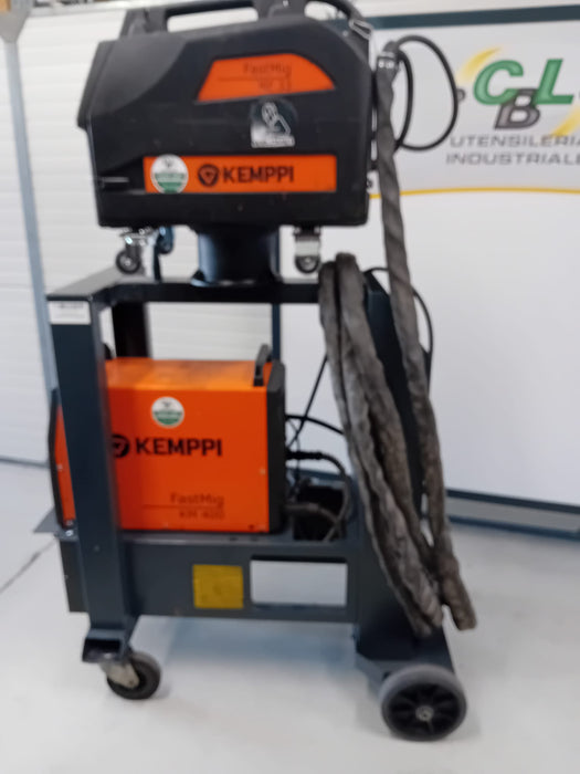 SALDATRICE A FILO KEMPPI FAST MIG KM400 USATA