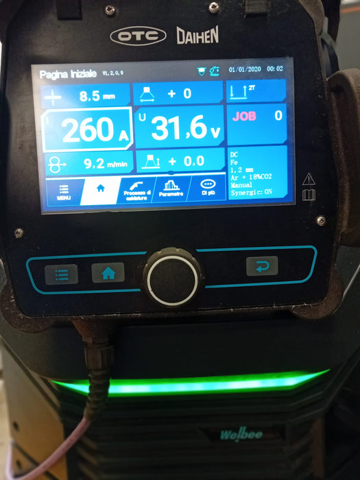 SALDATRICE A FILO MULTIPROCESSO RAFFREDDATA OTC ARXIS WB-P503L